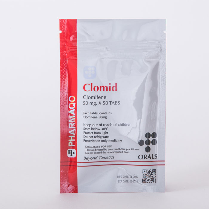 Pharmaqo Clomid 50mg x 50 Pharmaqo Clomid 50mg x 50