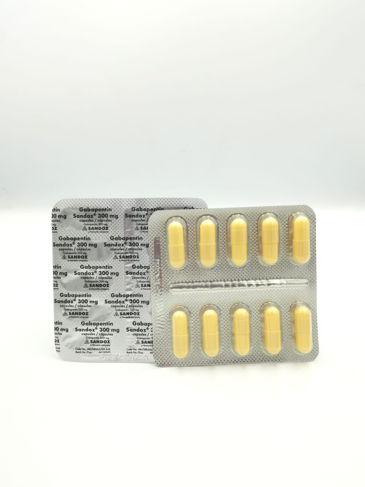 6 x Pharmaceutical Gabapentin 300mg x 10 Capsules 6 x Pharmaceutical Gabapentin 300mg x 10 Capsules