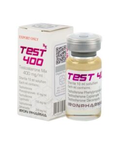 6 x Iron Pharma Tri Test 400mg x10ml