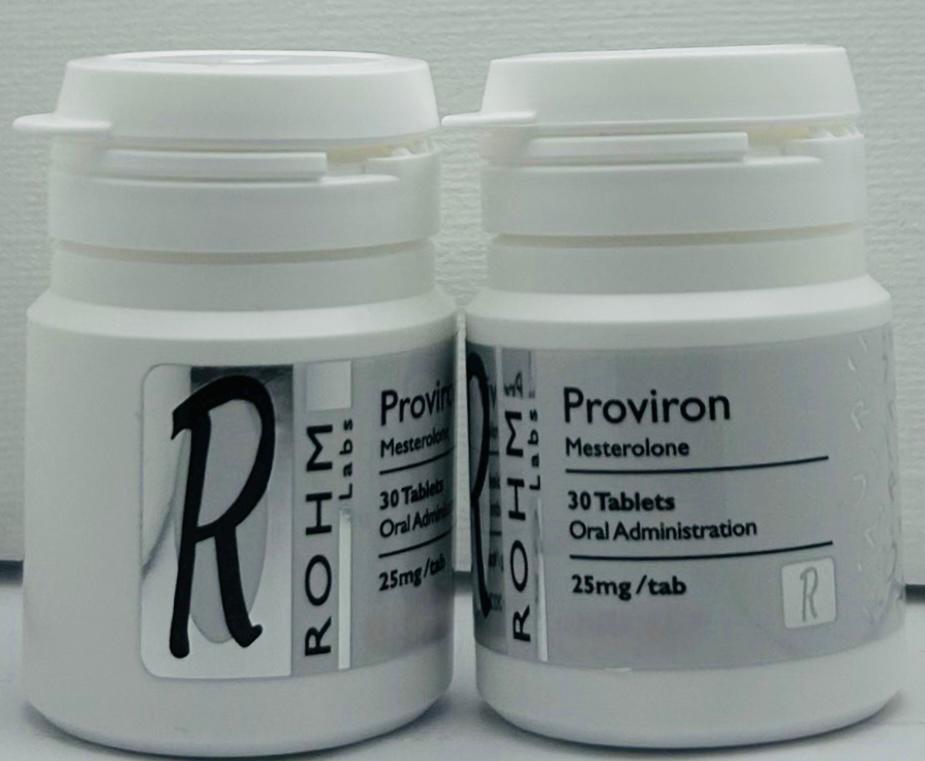 6 x ROHM Proviron 25mg x 30 6 x ROHM Proviron 25mg x 30