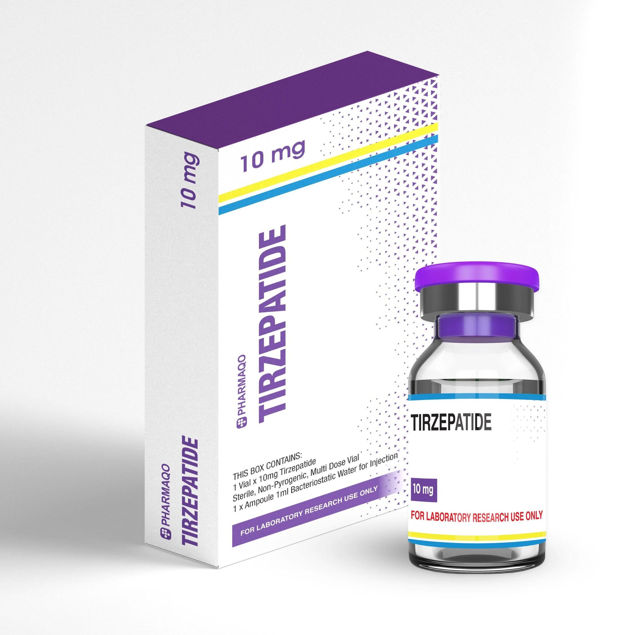 Pharmaqo Tirzepatide 10mg x 1ml Pharmaqo Tirzepatide 10mg x 1ml