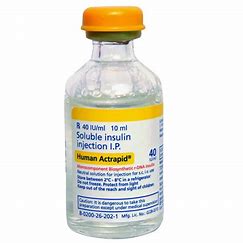 Pharmaceutical Human Actrapid 40iu x 1 vial