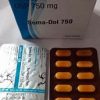 6 x Pharmaceutical Carisoprodol 750mg x 10