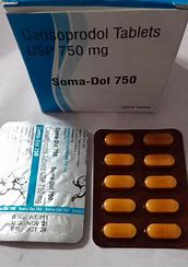 6 x Pharmaceutical Carisoprodol 750mg x 10