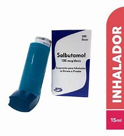 Sabutamol 100mcg inhaler