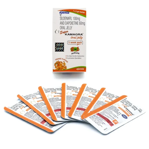 Super Kamagara (viagra) oral Jelly x7 sachets